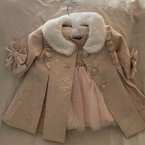 Blueberi Boulevard- Dress and Matching Coat